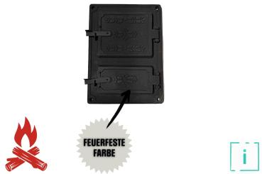 Innbee® Revisionstür 375x275 Backofentür Gusseisen Räucherei Ofentür Kacheltür